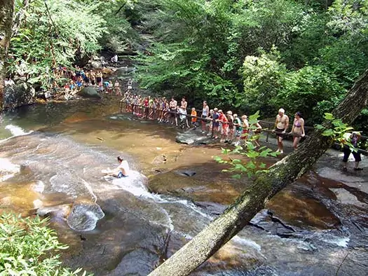 Sliding Rock – Brevard, North Carolina, ABD