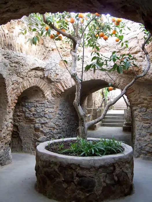 Giriş odası. Fotoğraf: Forestiere Yeraltı Bahçeleri