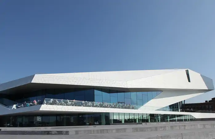 Amsterdam'da EYE Film Museum.