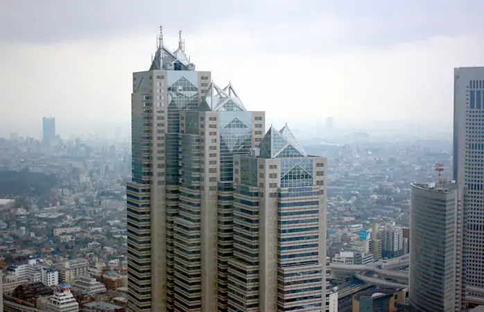 Japonya, Tokyo’daki Park Hyatt otelinin zirvesi.