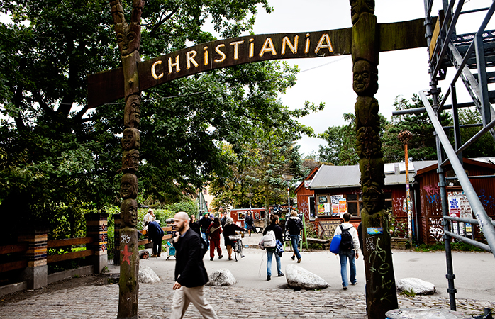 Kopenhag'da ne yapılır-   Christiania’ya hoş geldin. © Copenhagenmediacenter.com /Ty Stange 