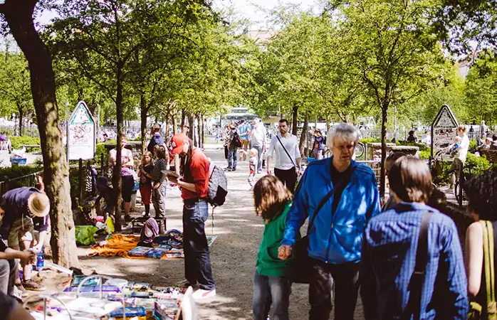 Berlin bit pazarları- Boxi Bit Pazarı, alışveriş için Berlin’deki pek çok harika yerden biri.