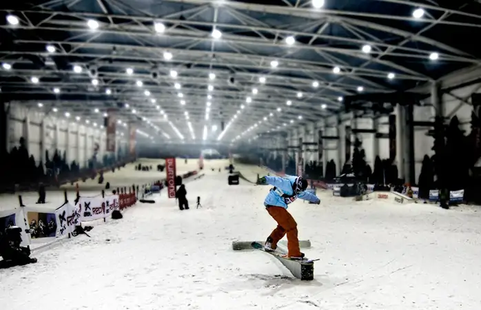 Madrid’in Xanadu Alışveriş Merkezi’ndeki SnowZone ©Snowticias.com