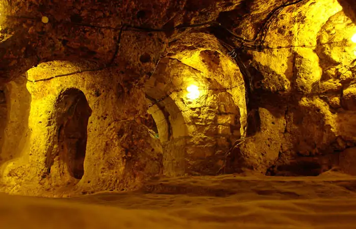 Yeraltı şehirleri, Kapadokya, Türkiye