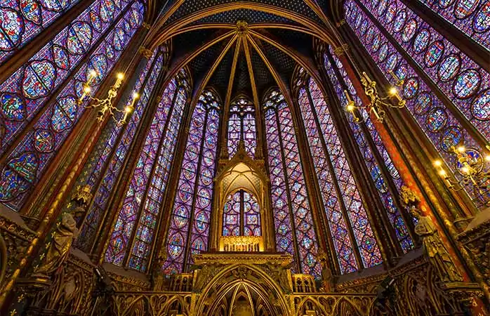 Paris gezi rehberi- 11-Sainte-Chapelle-paris-pariste-gorulecek-seyler