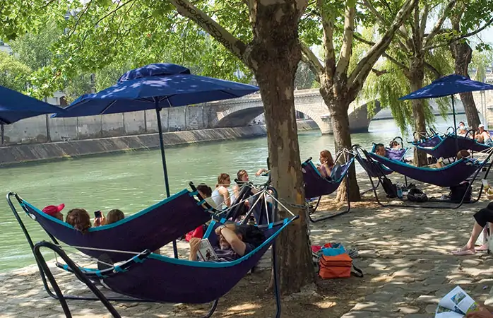 Şehir plajları, Paris