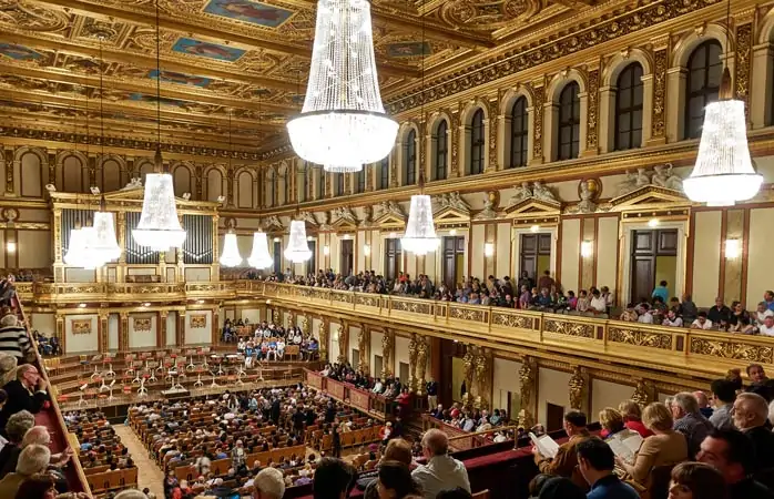 Öğrenci şehirleri- Viyana’daki Musikverein’de zarif bir müzikle dolu bir gece