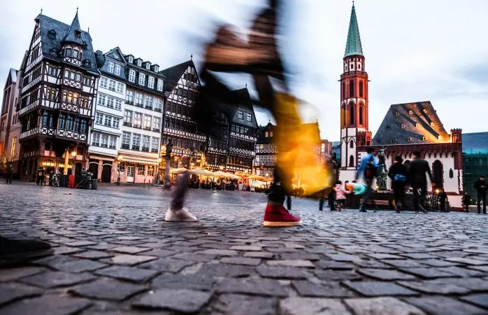 Avrupa'nın en güzel şehirleri- Frankfurt'un kalbinde yer alan tarihi alan