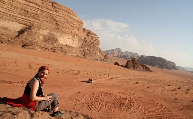 Wadi Rum, Ürdün'ün güneyinde yer alan bir çöl vadisi